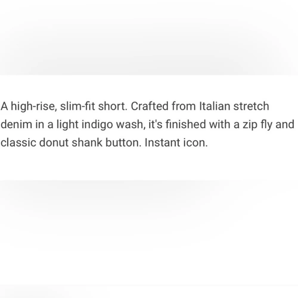 Nwt rag & bone Nina High Rise Denim Shorts - Picture 5 of 16